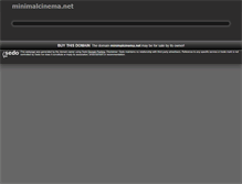 Tablet Screenshot of minimalcinema.net